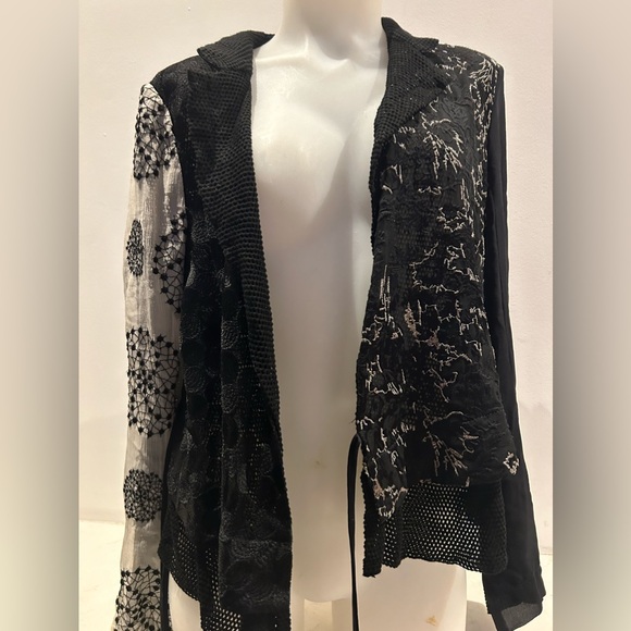 Unbelievably beautiful Ann Demeulemeester silk top.Sz38 French S/M Relaxed fit. - Picture 12 of 15